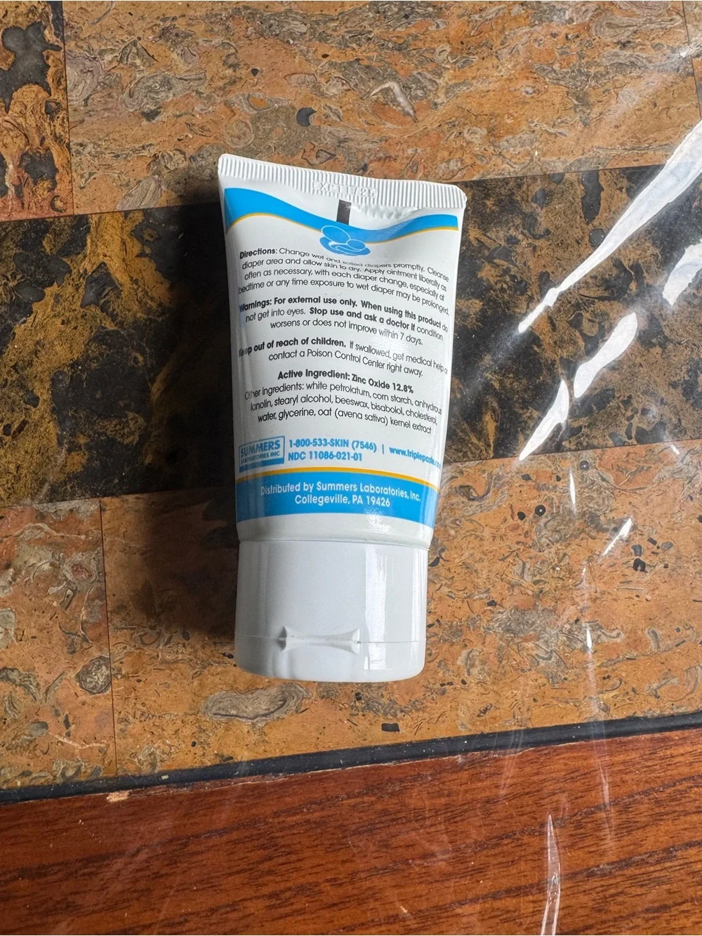 2 Triple Paste Rash Ointments 2oz